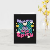 Carte Sensibilisation sur l'autisme Neuro Épicé Ajouter (Fleur jaune)