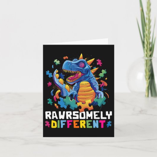 Carte Sensibilisation sur l'autisme Toddler Embrasser le (Devant)