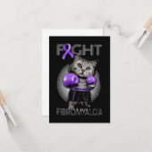 Carte Sensibiliser à la fibromyalgie (Devant/Arrière en situation)