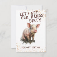 Sensoriel animal de ferme rustique Jouer Signal d'