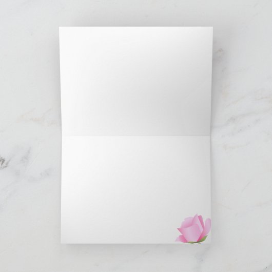 Carte Sentez Les Roses (Intérieur)