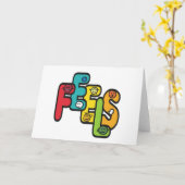 Carte Sentez les sentiments (Fleur jaune)