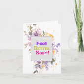 Carte Sentez-vous mieux bientôt (Devant)