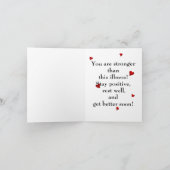 Carte Sentez-vous mieux bientôt (Intérieur)