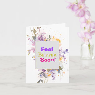 Carte Sentez-vous mieux bientôt