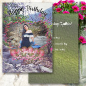 Carte Sentier d'anniversaire 821