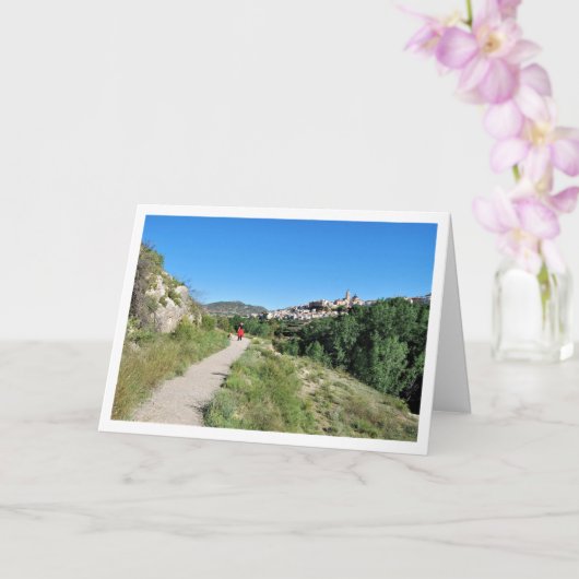 Carte Sentier de l'Eau, Chelva, Valencien, Espagnol (Orchidée)