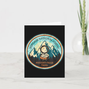 Carte sentier de Nugget Falls en Alaska
