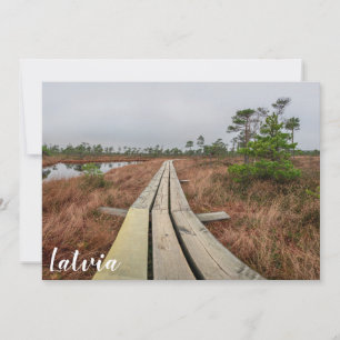 Carte Sentier de randonnée dans le marécage