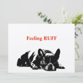 Carte Sentiment d'inefficacité (Debout devant)