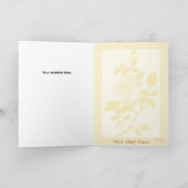 Carte Sentiment d'une fleur (Intérieur)