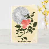 Carte Sentiment d'une fleur (Fleur jaune)