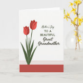 Carte sentimentale florale rayée (Fleur jaune)