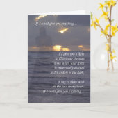 Carte Sentiments Anniversaire Écriture originale (Fleur jaune)