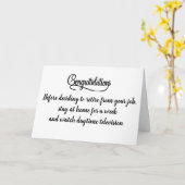 CARTE SENTIMENTS DE *RETRATE* COMIQUES (Fleur jaune)