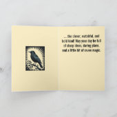 Carte Sentinelle de la Solitude Le Corbeau (Intérieur)