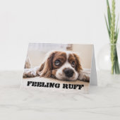 Carte Sentir RUFF s'améliorer bientôt (Devant)