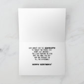 Carte Sept Amis Senile (Intérieur)