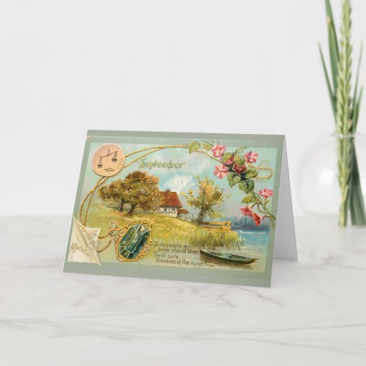 Carte Septembre Anniversaire (Devant)