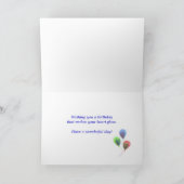 Carte Septembre Anniversaire Sapphire Heart (Intérieur)