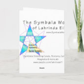 Carte Septième Chakra (Dos)