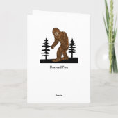 Carte Serait plutôt la Saint Valentin de Squatchin' (Dos)
