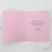 Carte Seras-tu ma robe Vintage rose (Intérieur)
