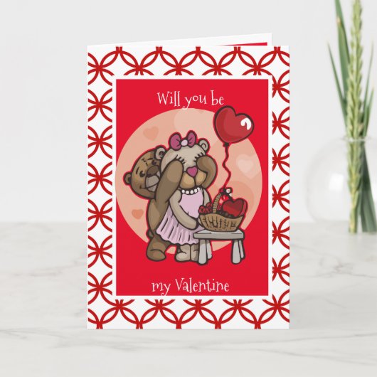 Carte Seras-tu ma Saint-Valentin ? (Devant)