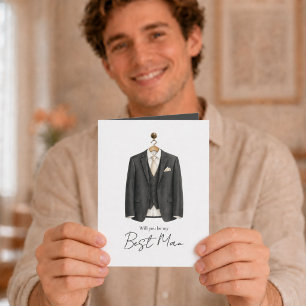 Carte Seras-tu mon témoin de mariage ? Proposition de co