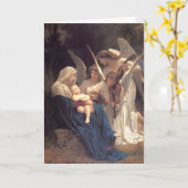 Carte Sérénade angélique (Fleur jaune)