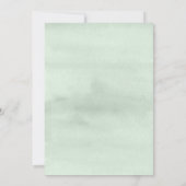 Carte Serene Botanical | Wild Meadow Virtual Bridal (Dos)