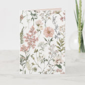 Carte Serene Petals (Devant)