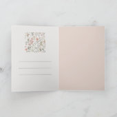 Carte Serene Petals (Intérieur)