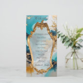 Carte Serene Tranquility Ikebana Thème japonais (Debout devant)