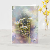 Carte Sérénité (Fleur jaune)