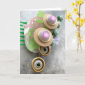 Carte Sérénité (Fleur jaune)