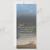 Carte Sérénité, Courage et Sagesse (Devant)