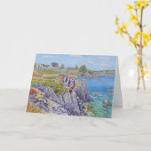 Carte Sérénité de Pacific Grove (Fleur jaune)