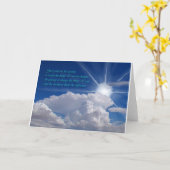 Carte Serenity prayer (Fleur jaune)