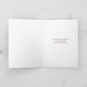 Carte Serez-vous dans notre mariée et la mariée Mariage (Intérieur)