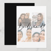 Carte Serez-vous le collage de la servante d'accueil pho (Devant / Derrière)