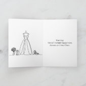 Carte Serez-vous ma demande de témoin de mariage (Intérieur)