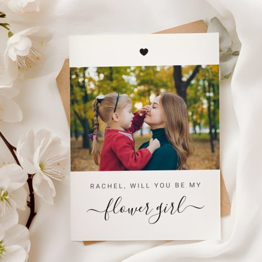 Carte Serez-Vous Ma Proposition De Fête De Fête De Fille