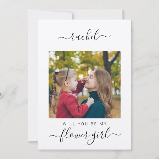 Carte Serez-Vous Ma Proposition De Fête De Mariage Fille (Devant)