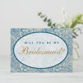 Carte Serez-Vous Ma Proposition De Servante D'Accueil Bl (Debout devant)