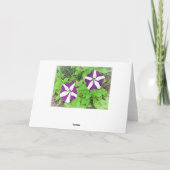 Carte Serez-vous ma servante d'honneur des Petunias pour (Dos)