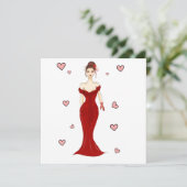 Carte Serez-vous mon gf, illustration (Debout devant)