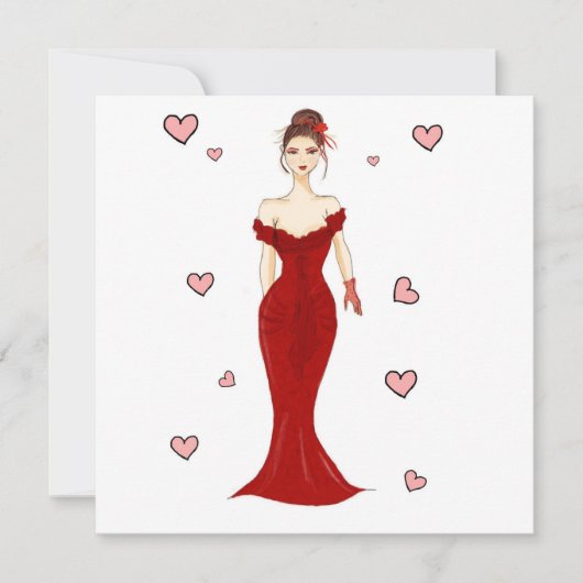 Carte Serez-vous mon gf, illustration (Devant)