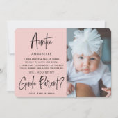 Carte Serez-vous mon guide Photo parent (Devant)