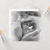 Carte Serez-Vous Mon Parrain ? Proposition de pieds nouv (Devant/Arrière en situation)